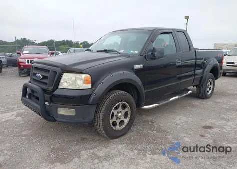 2004 Ford F150 из США, поврежденный, VIN 1FTPX14564FA02781